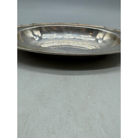 Vintage Oval Serving Bowls With Ornate Rim Detailing Set Of 2 oval 11.5" READ - Picture 9 of 16